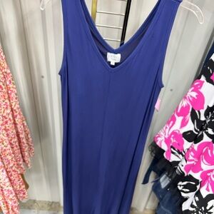 Sleek Blue Maxi Dress by [Brand]